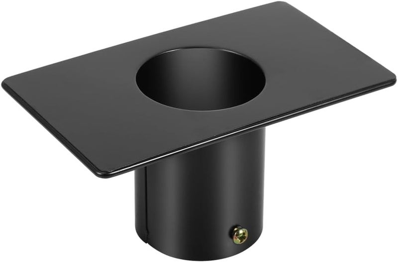 Vindar Rain Chains Gutter Adapter Rain Chain Gutter Installation MG0230 Metal Finished Black Powder Coated Standard Gutter Adapter - Image 1